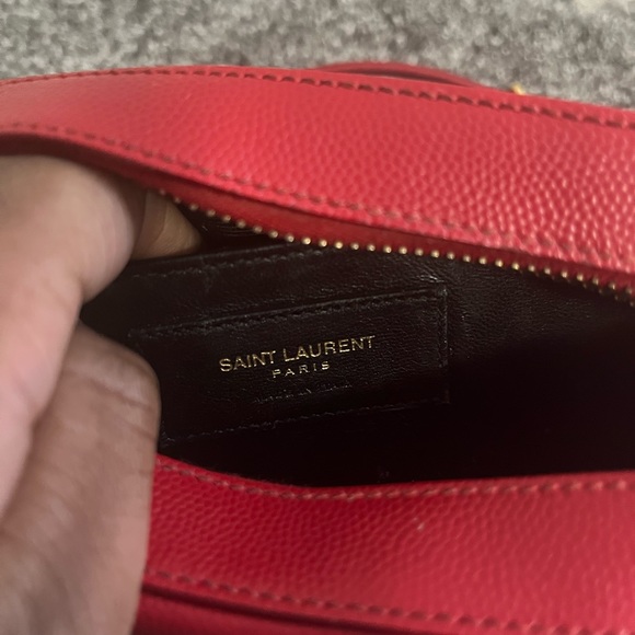 YSL Red Camera Bage - Picture 10 of 11